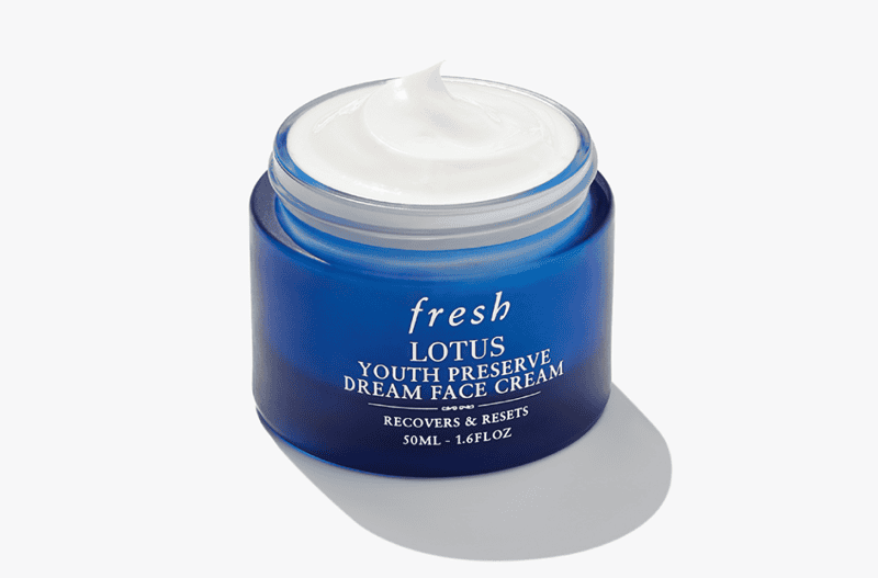 Fresh Lotus Youth Preserve Dream Face Cream đã được tạo ra để vừa cải thiện độ sáng vừa tăng cường khả năng chống oxy hóa