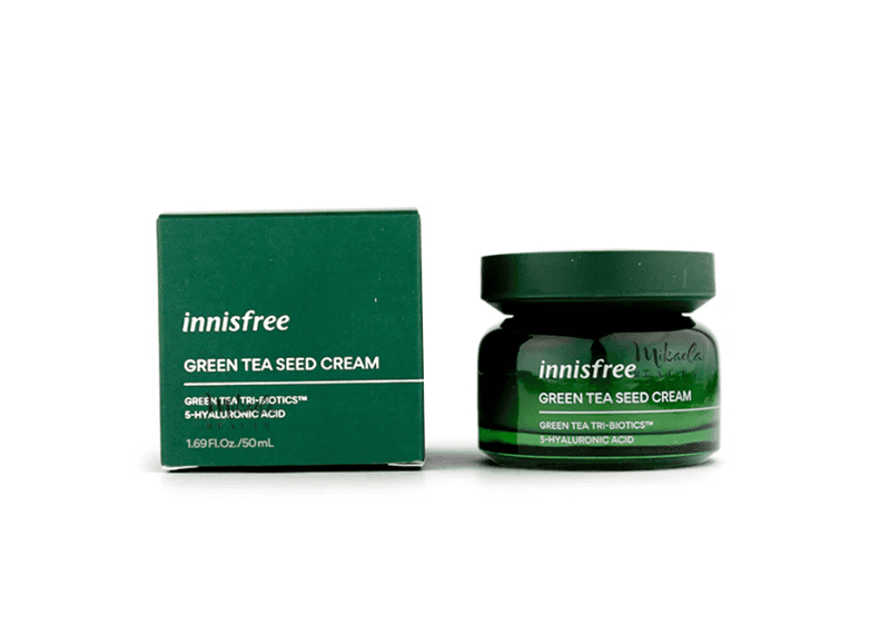 Innisfree Green Tea Seed Cream được thiết kế để xoa dịu làn da khô rát, trả lại cho da vẻ ngoài mềm mại, khỏe khoắn mỗi ngày