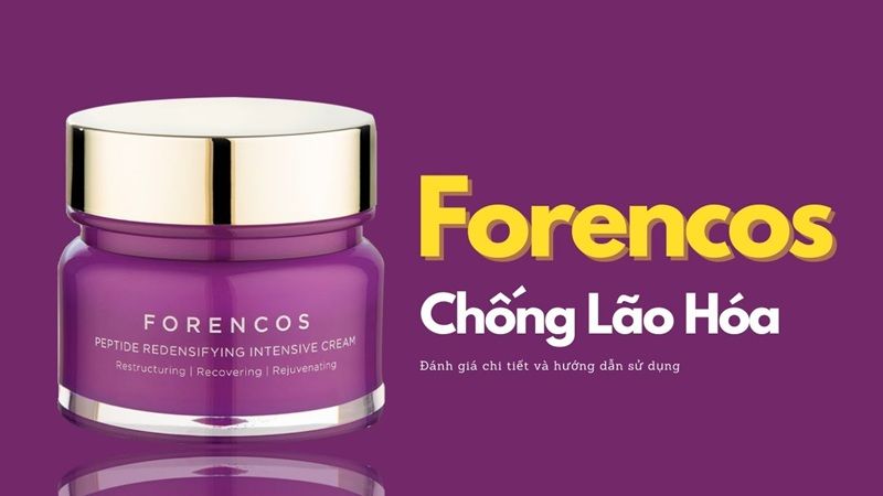 Forencos Peptide Redensifying Intensive Cream hướng đến việc củng cố hàng rào ẩm và cải thiện sức sống cho da trong thời kỳ da nhạy cảm sau sinh