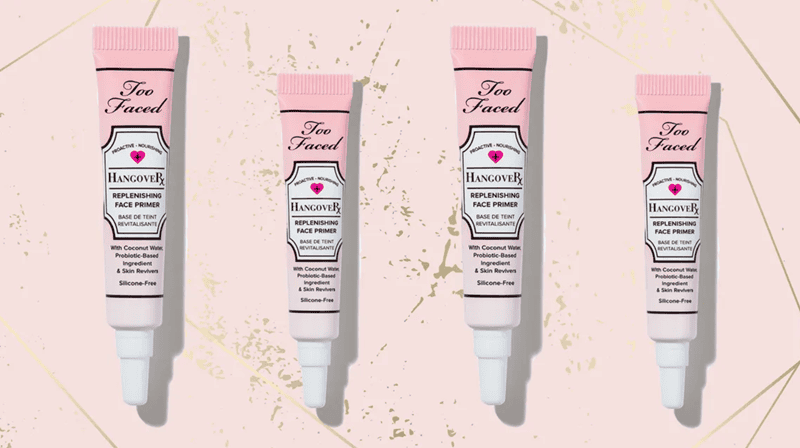 Too Faced Hangover Rx Replenishing Face Primer được ví như một ly cocktail dừa nhiệt đới cho làn da, vừa dưỡng ẩm sâu vừa truyền năng lượng tươi mới