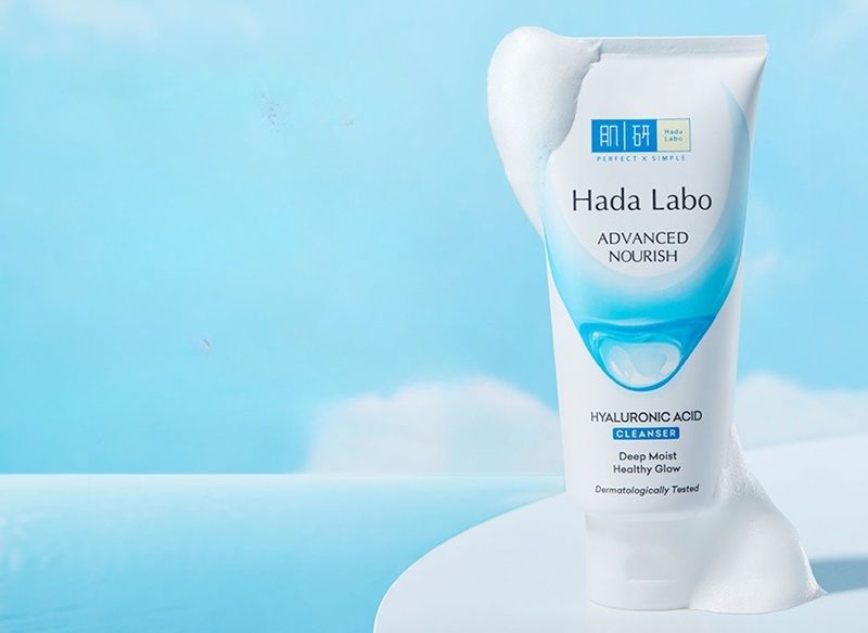Hada Labo Gokujyun Hyaluronic Acid Face Wash