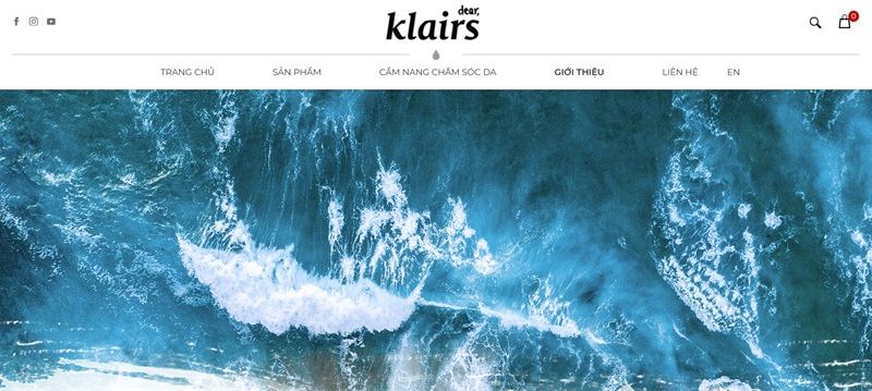 Website chính thức của Klairs Việt Nam là kênh phân phối do chính nhà nhập khẩu và phân phối độc quyền vận hành