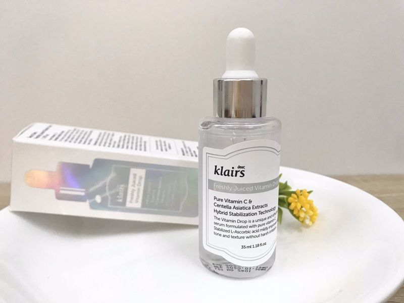 erum Klairs Freshly Juiced Vitamin Drop được thương hiệu Klairs phát triển chuyên biệt để xử lý vết thâm