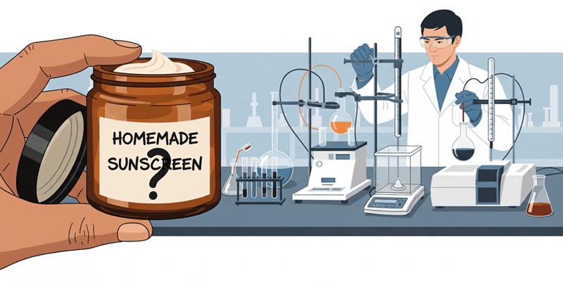 Không thể đo lường chính xác chỉ số SPF tại nhà