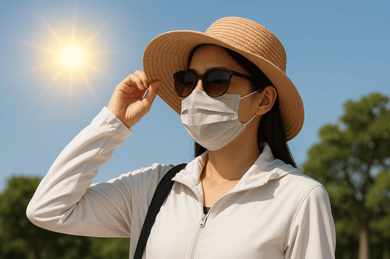 Bạn cần kết hợp thêm các biện pháp che chắn vật lý khác bên cạnh việc thoa kem chống nắng