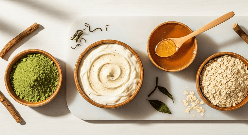 Để mặt nạ cam thảo sữa chua phát huy hiệu quả tối đa, bạn có thể linh hoạt biến tấu công thức theo từng loại da