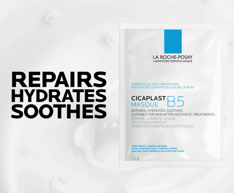Đến từ thương hiệu dược mỹ phẩm hàng đầu của Pháp, La Roche-Posay Hyalu B5 Mask là câu trả lời dành cho những làn da đang cần phục hồi cấp tốc