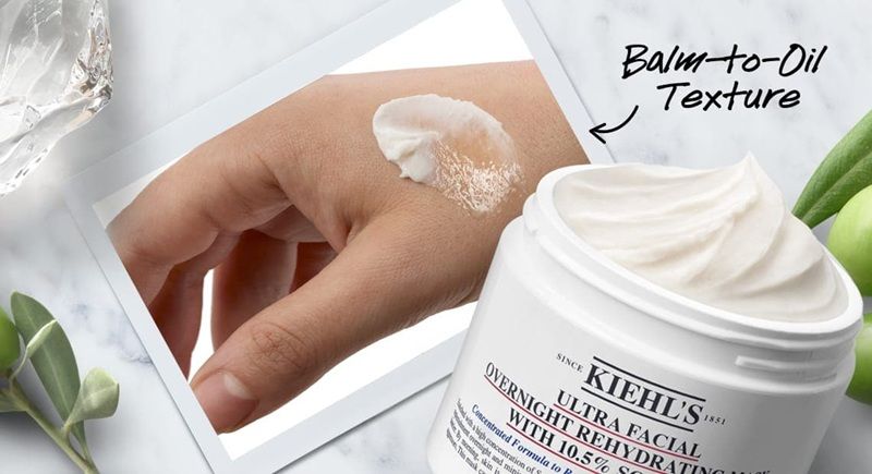 Kế thừa công thức từ dòng kem dưỡng Ultra Facial trứ danh, Kiehl's đã phát triển phiên bản mặt nạ ngủ với khả năng khóa ẩm vượt trội
