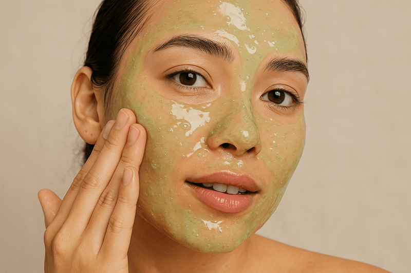 Mặt nạ gel là sản phẩm chăm sóc da có kết cấu dạng gel trong suốt, mỏng nhẹ