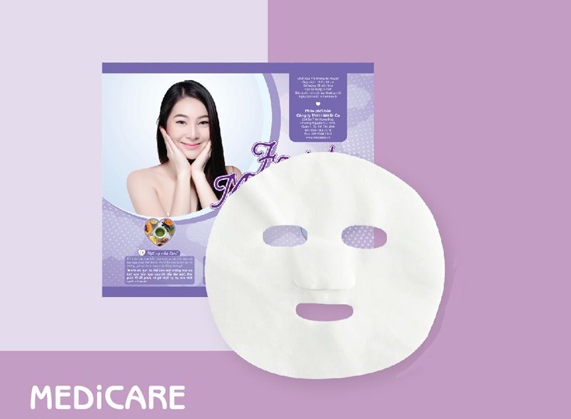 Sản phẩm mặt nạ khô thuộc thương hiệu MEDiCARE được nhiều người quan tâm bởi tính tiện lợi