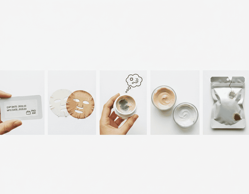 Nếu xuất hiện mùi chua, hôi hay mất đi mùi đặc trưng ban đầu, mặt nạ có thể đã bị hỏng