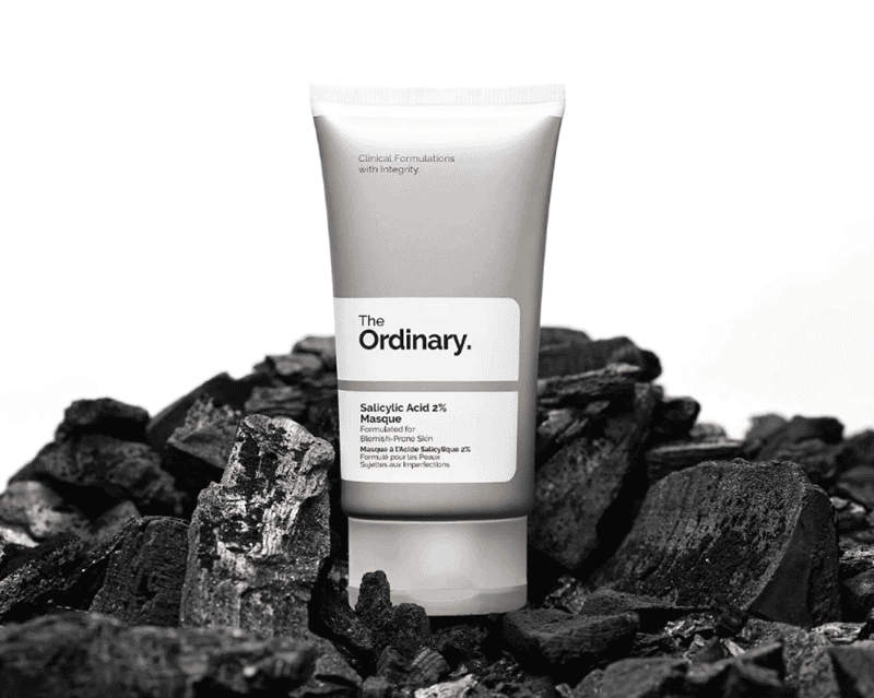 The Ordinary Salicylic Acid 2% Masque kết hợp giữa tẩy tế bào chết hóa học và các thành phần hút dầu để xử lý triệt để lớp bã nhờn ẩn sâu trong lỗ chân lông