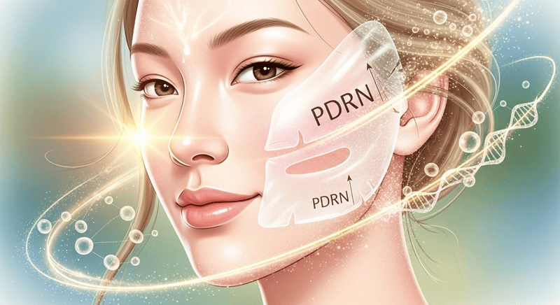 PDRN kích thích mạnh mẽ sản sinh collagen và elastin, hai protein thiết yếu giúp da săn chắc, căng mịn, làm mờ nếp nhăn và cải thiện độ đàn hồi tổng thể