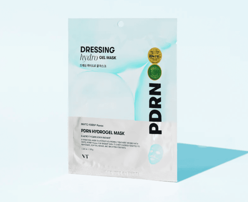 VT Cosmetics PDRN Hydrogel Mask là một chiếc mặt nạ PDRN dạng gel, được tăng cường với Phyto PDRN có nguồn gốc từ nhân sâm hoang dã