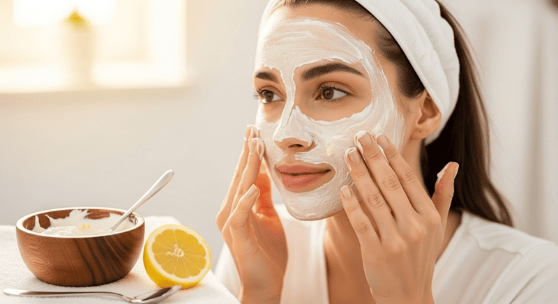 Để mặt nạ trên da trong thời gian ngắn, chỉ từ 5 - 7 phút