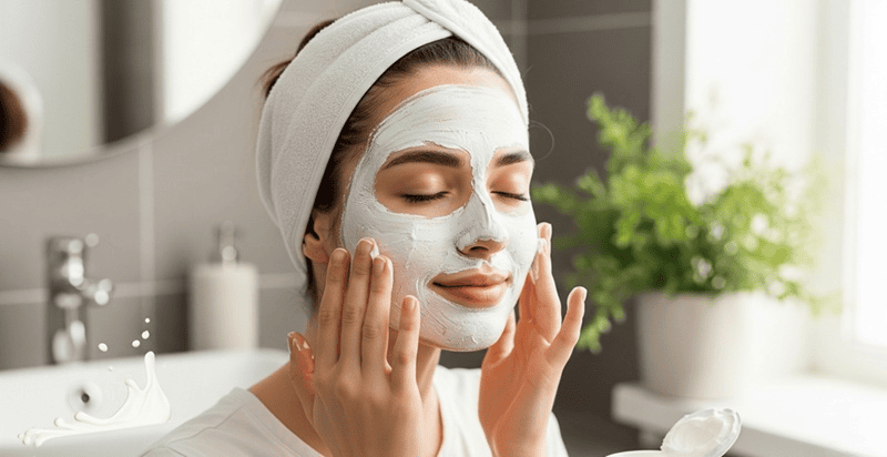 Buổi tối là khoảng thời gian "vàng" để chăm sóc da và đắp mặt nạ sữa chua