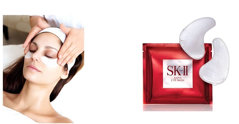 SK-II Signs Eye Mask tập trung vào việc làm sáng và cải thiện quầng thâm, hướng tới việc tái tạo toàn diện cấu trúc da mắt