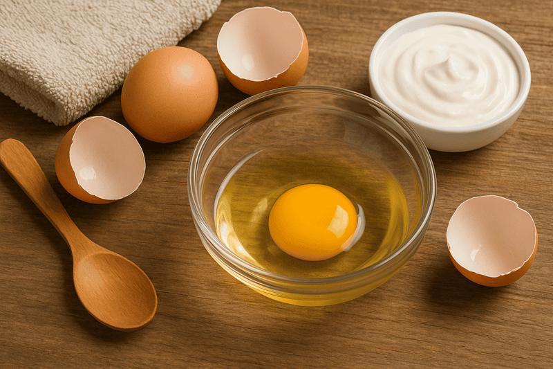 Làn sáng da và mịn màng là điều mà nhiều người hằng mong ước, và mặt nạ trứng gà cùng sữa chua không đường sẽ có thể đem điều này đến với bạn
