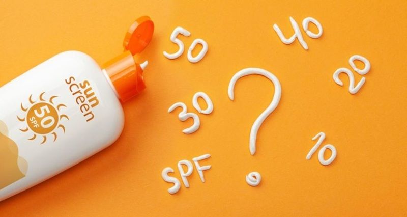 Dùng kem chống nắng có chỉ số SPF quá cao