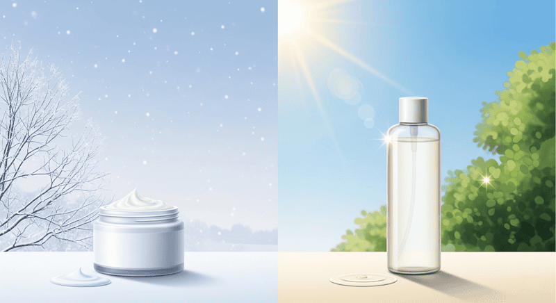 Ngoài việc xác định loại da, điều kiện thời tiết và khí hậu nơi bạn sinh sống cũng đóng vai trò then chốt trong việc lựa chọn sản phẩm dưỡng ẩm