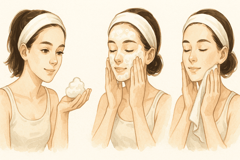 Dùng sữa rửa mặt vào những thời điểm da tích tụ nhiều tạp chất nhất (như cuối ngày hoặc sau khi vận động) sẽ giúp các hoạt chất làm sạch phát huy công dụng một cách triệt để