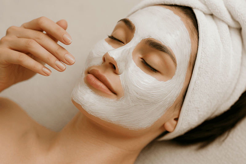 Nằm thư giãn trong khoảng 15 - 20 phút cho các dưỡng chất thẩm thấu vào da