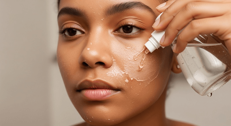 Nước hoa hồng không đủ khả năng để làm sạch sâu lớp makeup