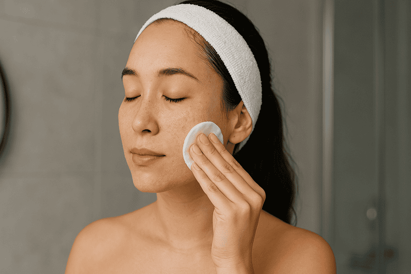 Bạn tuyệt đối không rửa mặt trực tiếp bằng nước trong khoảng thời gian 4 - 24 giờ đầu tiên sau peel