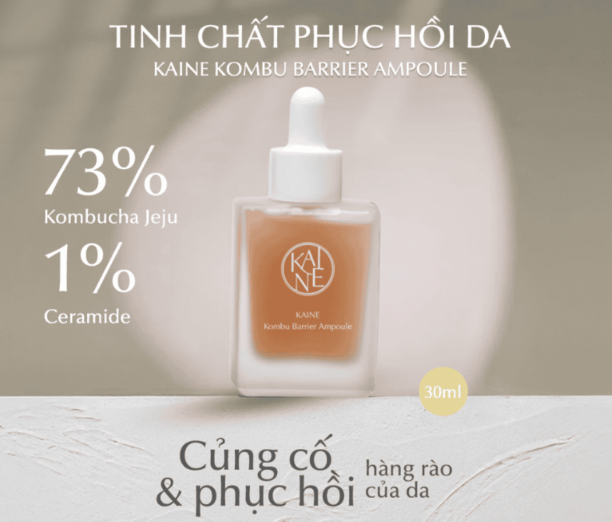 review Ampoule KAINE Kombu Barrier hình 2.png