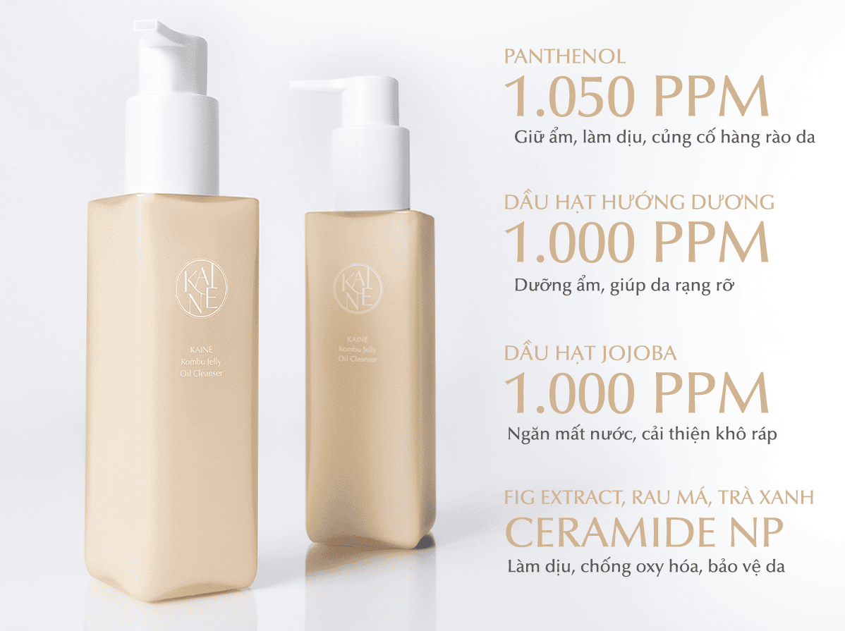 review dầu tẩy trang kaine hình 2.png