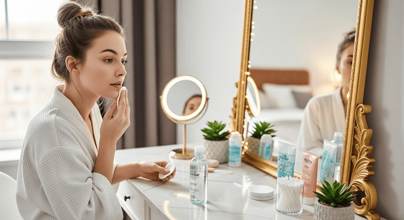 Tẩy trang là bước thiết yếu để phá vỡ cấu trúc bền vững của kem chống nắng, đặc biệt là loại chống nước