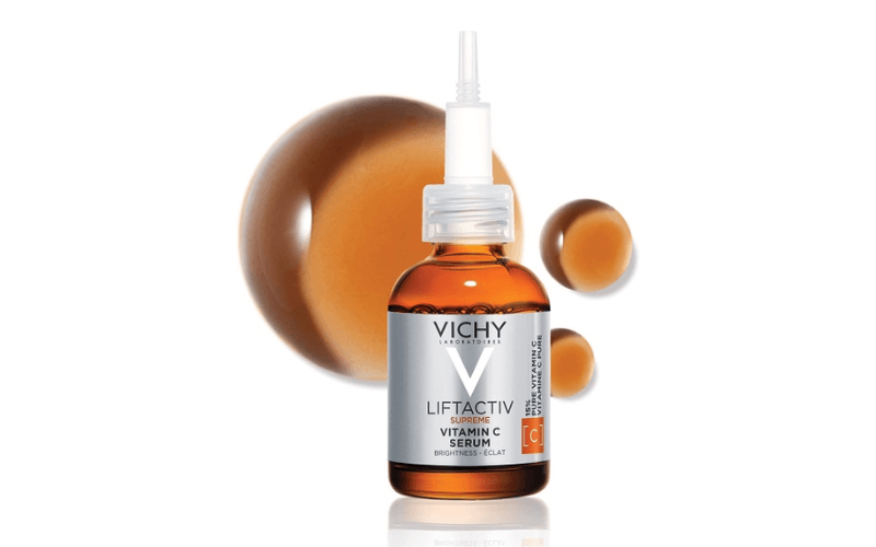 Serum Vichy Liftactiv Vitamin C Brightening Skin Corrector dành cho làn da nhạy cảm, phù hợp cho cả phụ nữ mang thai đang gặp vấn đề về thâm nám, xỉn màu da hoặc đốm nâu
