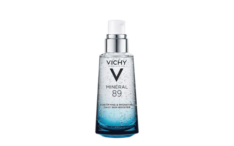 Vichy Mineral 89 là dòng serum  cho da nhạy cảm với sự kết hợp 89% nước khoáng núi lửa cô đặc cùng Hyaluronic Acid tinh khiết