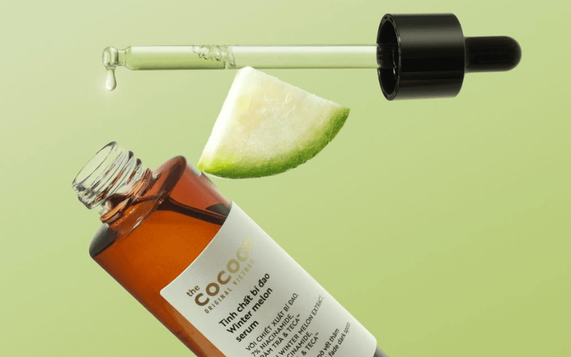 Serum cho tuổi dậy thì Cocoon Winter Melon Serum  được nhiều bạn tuổi dậy thì lựa chọn nhờ bảng thành phần an toàn, lành tính, kết cấu mỏng nhẹ