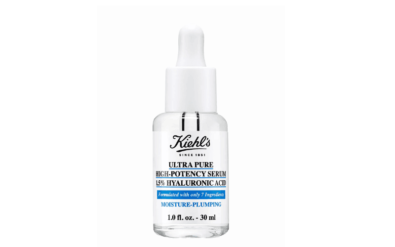 Serum HA cho da dầu mụn Kiehl’s 1.5% Hyaluronic Acid Ultra Pure không chứa hương liệu hay cồn, serum giúp cấp nước sâu mà vẫn nhẹ dịu