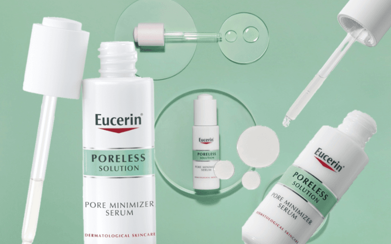 Serum se khít lỗ chân lông Eucerin Poreless Solution giúp làm sạch sâu, cải thiện bề mặt da và thu nhỏ lỗ chân lông hiệu quả mà vẫn dịu nhẹ
