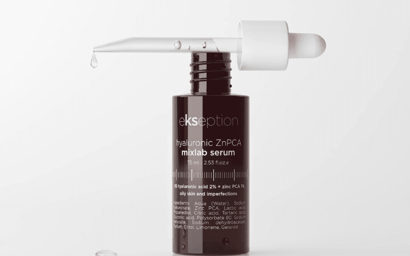 Serum trị mụn Ekseption Hyaluronic ZnPCA dành cho mọi loại da