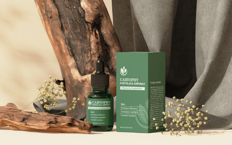 Caryophy Portulaca Ampoule trị mụn ẩn