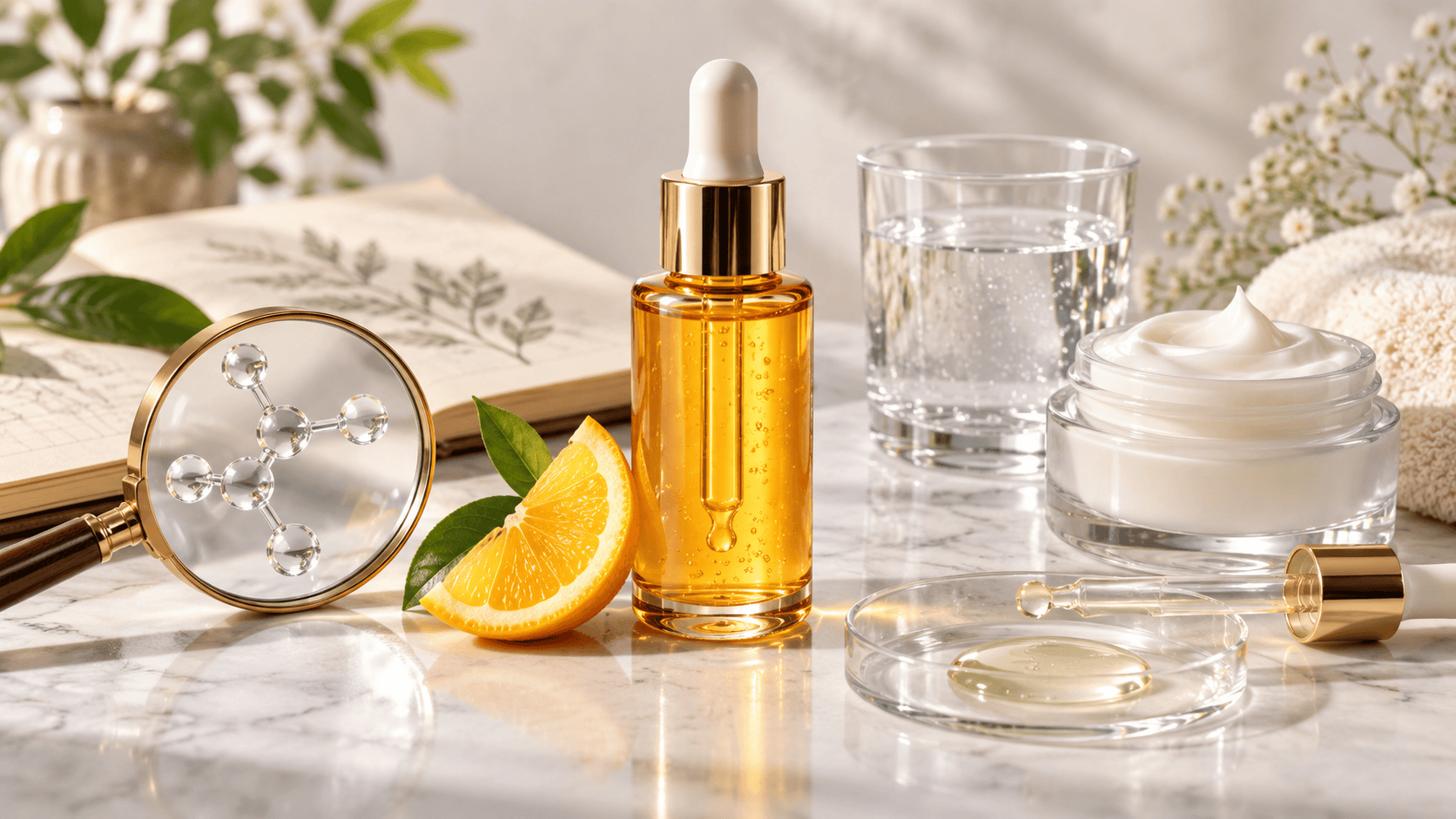 L-Ascorbic Acid nồng độ cao dễ gây châm chích trên da khô