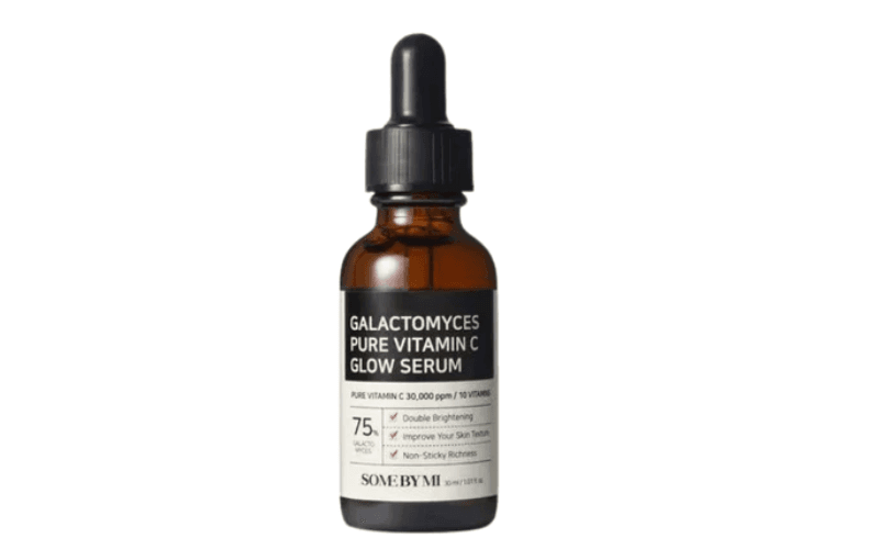 Some By Mi Galactomyces Pure Vitamin C Glow Serum không chỉ hỗ trợ làm sáng da, mờ thâm nám mà còn cải thiện độ đàn hồi, mang lại làn da đều màu và rạng rỡ