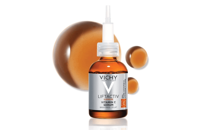 Serum Vichy Liftactiv Vitamin C Brightening Skin Corrector iúp làm sáng da, mờ nám do mụn và ngăn ngừa dấu hiệu lão hóa