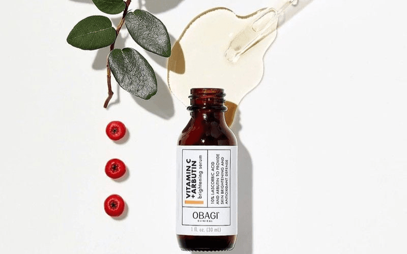 Obagi Clinical Vitamin C Arbutin Brightening Serum giúp làm sáng da vượt trội, hỗ trợ giảm thâm nám, đốm nâu và cải thiện tông da rõ rệt sau thời gian ngắn sử dụng