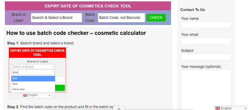 Check cosmetics – Cách check date mỹ phẩm nhanh & chính x...
