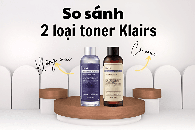 Klairs Unscented Toner có sự cải tiến khi loại bỏ hoàn toàn tinh dầu, tối ưu hóa độ lành tính