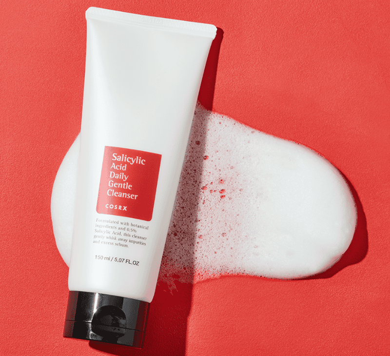 Cosrx tiếp tục khẳng định vị thế của mình trong phân khúc sản phẩm sữa rửa mặt an toàn với Salicylic Acid Daily Gentle Cleanser