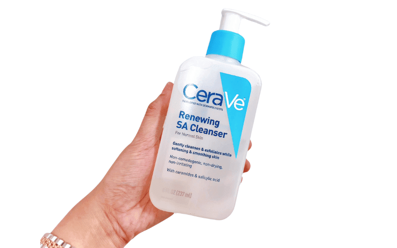 Sữa rửa mặt CeraVe Renewing SA Cleanser dành riêng cho da hỗn hợp