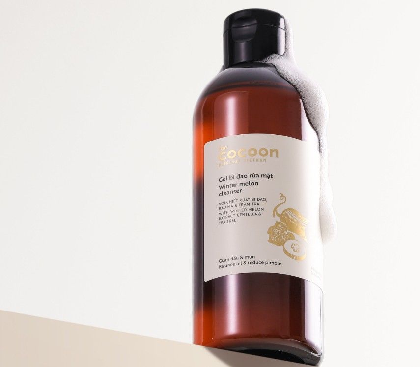 Gel bí đao Cocoon có khả năng làm sạch sâu làn da nam giới