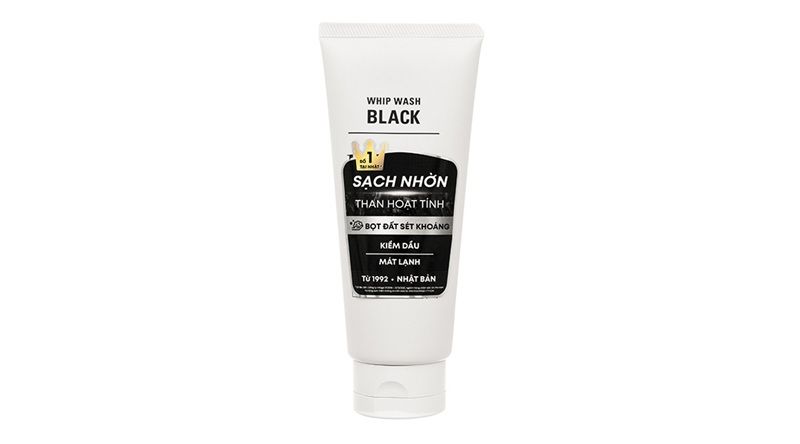 Uno Whip Wash Black được định hình như một loại sữa rửa mặt nam chú trọng khả năng làm sạch mạnh mẽ