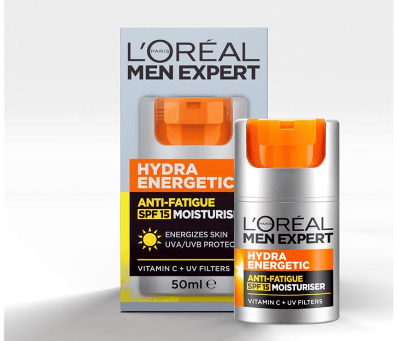 L'Oréal đã tung ra thị trường sản phẩm Men Expert Hydra Energetic để làm sáng da, hỗ trợ cải thiện tình trạng da khô ráp, mệt mỏi, thiếu sức sống