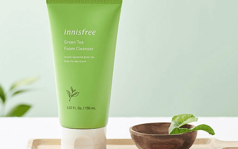 Sữa rửa mặt thiên nhiên Innisfree chiết xuất trà xanh